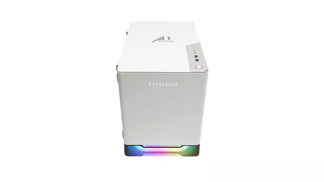 Inwin A1 Prime Whi + 750w mitx